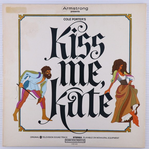 Armstrong Presents Cole Porter's Kiss Me Kate Stereo LP Record Limited CSS 645 - Picture 1 of 16